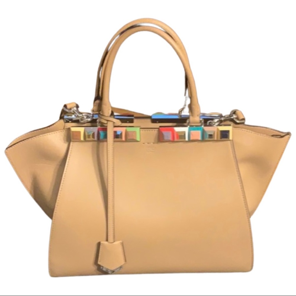 Fendi 2017 3Jours Medium Top Handle Tote Bag